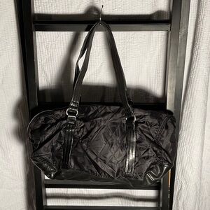 Liz Claiborne Black Quilted Bag